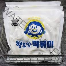 헬로맘 떡볶이 밀떡 250g 3종 택1, 3.납작밀떡 250g