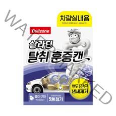 불스원 살라딘 차량 실내 탈취 훈증캔 쿨아쿠아향 본품, 64.4g, 1개