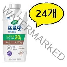 셀렉스 프로핏 웨이프로틴 드링크 초코맛 330ml 24팩