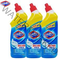 유한락스 플러스 세제 750ml x 3개, 755ml
