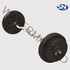 국산 이지컬바세트 20kg세트 PVC 아령 바벨 덤벨 원판, 국산이지컬바세트  20kg