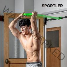 스포틀러 풀업밴드 턱걸이 철봉 라텍스 탄력 근력 TRX 고무 운동 밴드, 블랙3단계