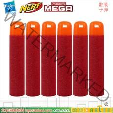 Nerf N-Strike Mega BigShock Blaster 너프건 빅샷 장난감 총, 적색저격 원형총알 적색(벌크 6정)