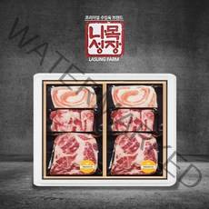 [나성목장]스페인 귀족흑돼지 이베리코 베요타 선물세트 1호(목살+갈비살+눈꽃살총6팩 1.2kg), 없음