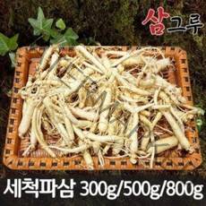 금산인삼 5년근 6년근 수삼 세척파삼 굵은파삼 A급파삼 300g/500g/800g, 세척파삼 300g 10뿌리내외