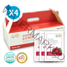 무안 황토 HACCP 저온착즙 비트즙 건강즙 레드비트즙 건강미인순수, 레드비트진액 50팩