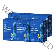 rTG 초임계 오메가 3, 30캡슐, 6박스