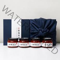 강경형제젓갈 백세트 젓갈선물세트 백명란젓 낙지젓외 4종 보자기포장