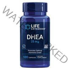 라이프 익스텐션 DHEA 25mg 100 캡슐 Life Extension DHEA 25mg 100 Capsules 2병 or 4병 (유통기한 : 2023년 6월)