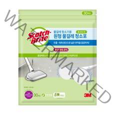 3M 무선 물걸레 청소기용 물걸레 청소포 베이직 150mm, 30매