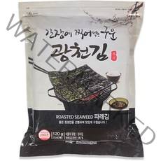 광천김 간장에 찍어먹는 구운 파래김 540p, 120g, 1개