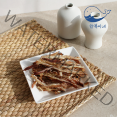 [만복이네 건어물] 맥반석 오징어채 간식, 150g