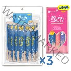 네츄럴코어 참치 메리츄+멀티팩 고양이간식, 3팩, 오메가3+참치 15개입