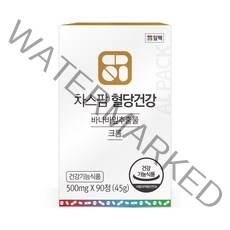 알팩 혈당건강 바나바잎 추출물 크롬, 1병(500mg x 90정)