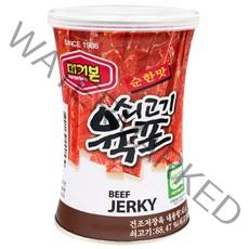 머거본 쇠고기 육포 순한 맛, 45g, 1개