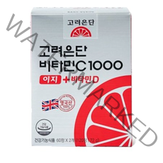 [고려은단] 비타민C1000 이지+비타민D 12개월분 (6박스 720정), 720정, 4세트