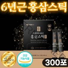 6년근 홍삼스틱 홍삼액 홍삼진액 국산 홍삼 만성 피로 혈행 항산화 건강 개선 도움 에좋은 액기스 원액 중년 여성 남성 식약처 인증 짜먹는 40 50 60 대 데일리 프리미엄 발효, 3개, 100포