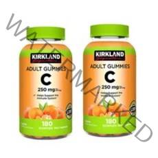 Kirkland Signature Vitamin C 250 mg 180 Adult Gummies 2병