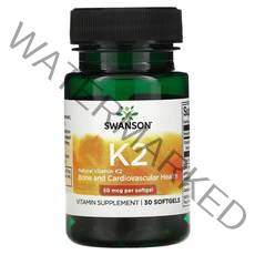 스완슨 천연 비타민K2 50mcg 소프트젤 30정, 50 mcg