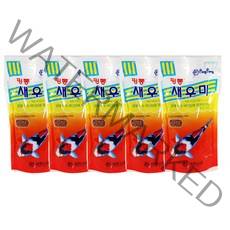 핑퐁 새우미 비단잉어 시클리드 사료, 350g, 5개