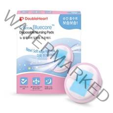 더블하트 블루코어 일회용 수유패드, 3개, 60매