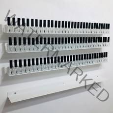선반킹 네일 매장 매니큐어 카페 인테리어 선반 벽선반, 화이트