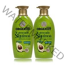 LG생활건강 오가니스트 아보카도&퀴노아+비오틴 샴푸 500mlx2개, 2개, 500ml