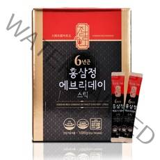 [진담인] 6년근 홍삼정 에브리데이 스틱 100포