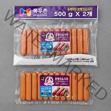 목우촌 주부9단 프랑크 소시지, 500g, 2개