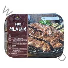 맛보고 양념 척LA갈비 1kg 엘에이 소갈비 구이, 2팩