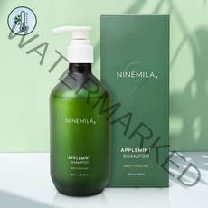 지성두피용 애플민트 쿨 탈모샴푸 500ml 두피 보습 케어 가려움 각질 비듬 제거 저자극 약산성 시원한 쿨링 샴푸