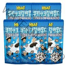 길림양행 쿠키앤크림아몬드 120g x 5개