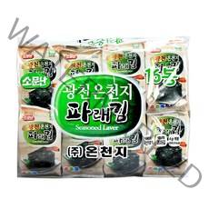 소문난 온천지 광천 파래김 16봉