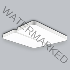 원하 삼성칩 LED 심플 거실4등 120W, 화이트