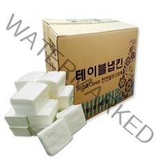 신라제지 테이블냅킨 80p, 60개, 80매