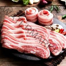 +무료배송+ [으뜸한돈] 국내산 냉장 한돈 오겹살 1kg (구이용), 단품