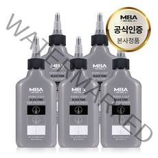 MBA 탈모완화 손상된 모발 집중케어 모발아 더마 스칼프 블랙턴 헤어 트리트먼트 150ml, 5개