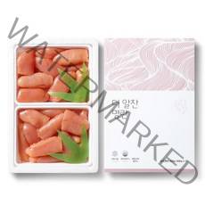 [비에스푸드] 무색소 무발색제 저염 더알찬 실속 명란 800g (400g x 2개), 1개