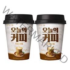 빙그레 오늘의커피 카페라떼 250mlx10컵 컵커피, 250ml, 1세트