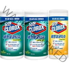 유한크로락스 세정살균티슈 후레시센트 75매 x 2p + 시트러스 블랜드 35매 세트, 1세트