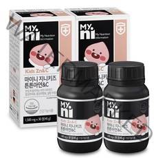 일동제약 마이니 지니키즈 튼튼아연 C 45g, 30정, 2개