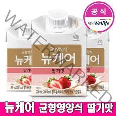 대상웰라이프 뉴케어 딸기맛, 10팩(종이팩), 200ml