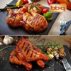 [비비큐] BBQ 통다리 바베큐170g x 4팩(자메이카3팩+뱀파이어1팩), 상세 설명 참조