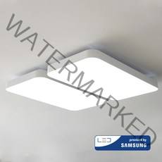 LED 심플 거실등 삼성칩 120W 거실 조명 삼성모듈 플리커프리 화이트
