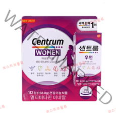 센트룸 우먼 멀티 비타민 미네랄 1418mg x 112정(2개 구매시 사은품 증정), 맨