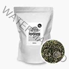 비지떡 거북이밥 1kg 3500ml (거북이 전용 대용량 사료 먹이 터틀스틱 거북이 사료)