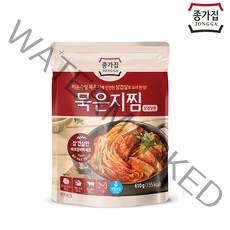 [종가집공식판매몰] 종가집묵은지찜 삽겹살용610g, 1개