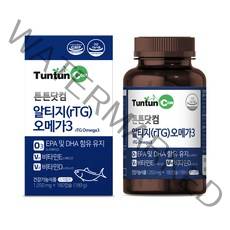 튼튼닷컴 알티지(rTG) 오메가3 [6개월분], 1개, 180캡슐, 1050mg