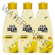 고농축 피죤 섬유유연제 써니가든 1L X 3개