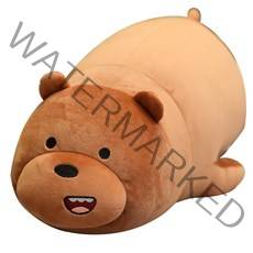 네이처타임즈 안고자는 곰 인형 베어, 브라운, 58cm